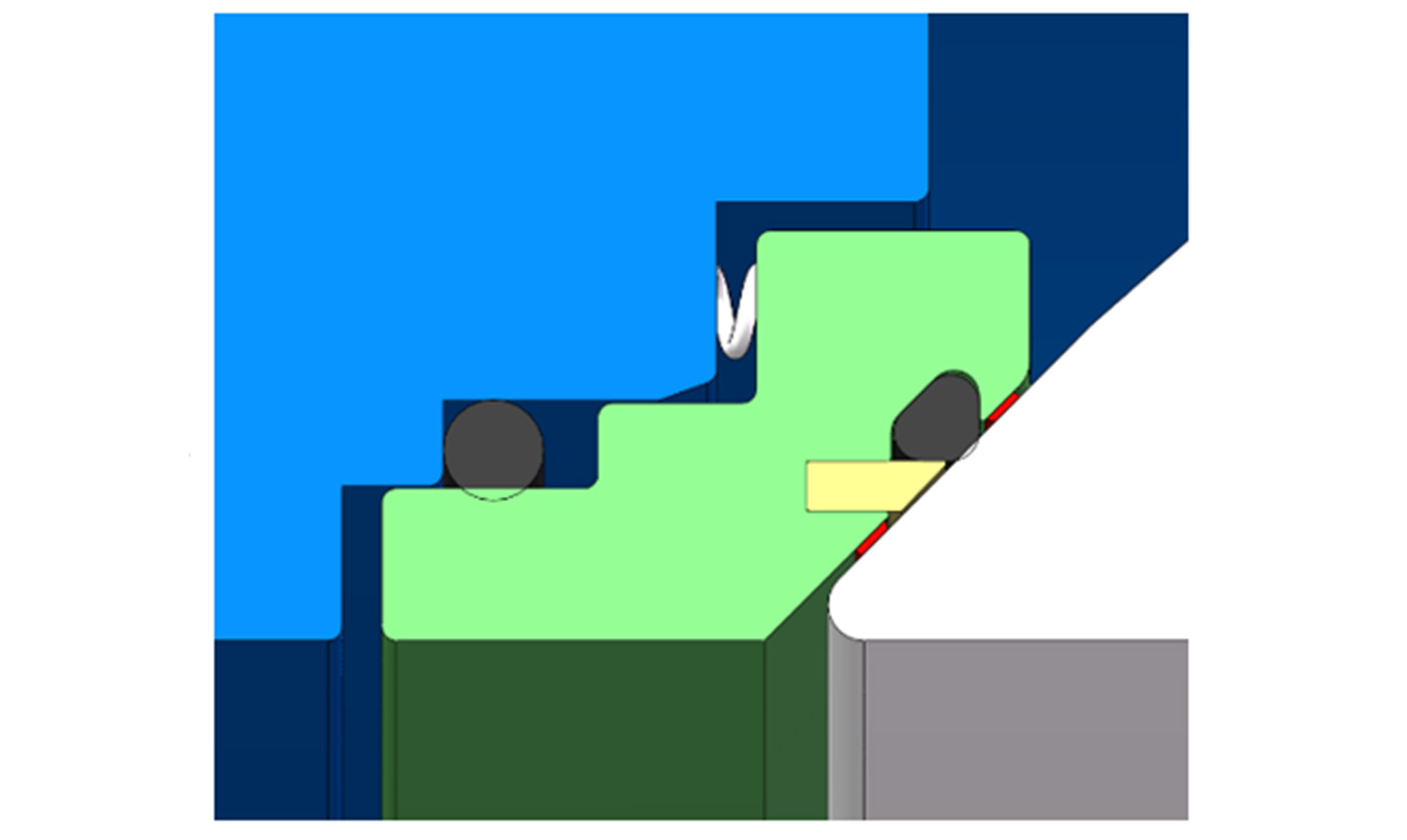 Bidirectional sealing of valve seat with zero leakage solution